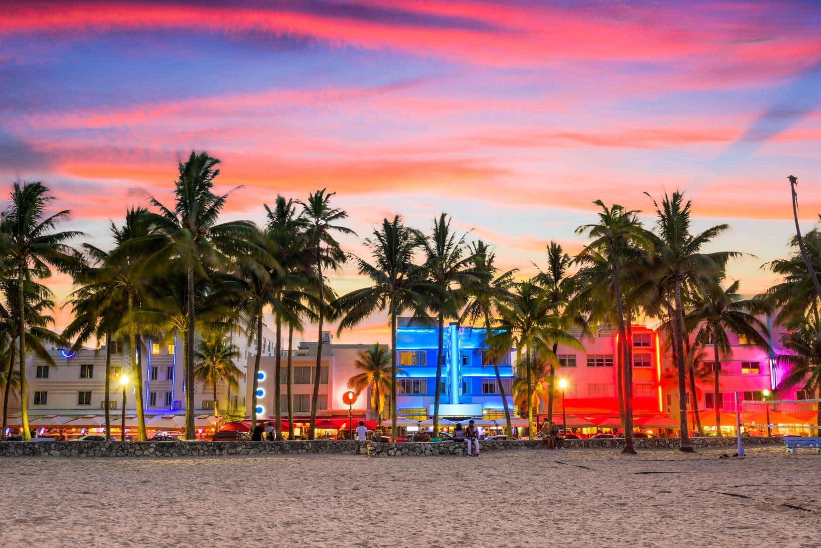 Vibrant photo of Miami