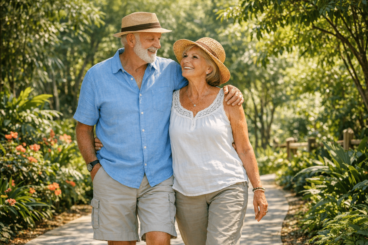 Couple Walking